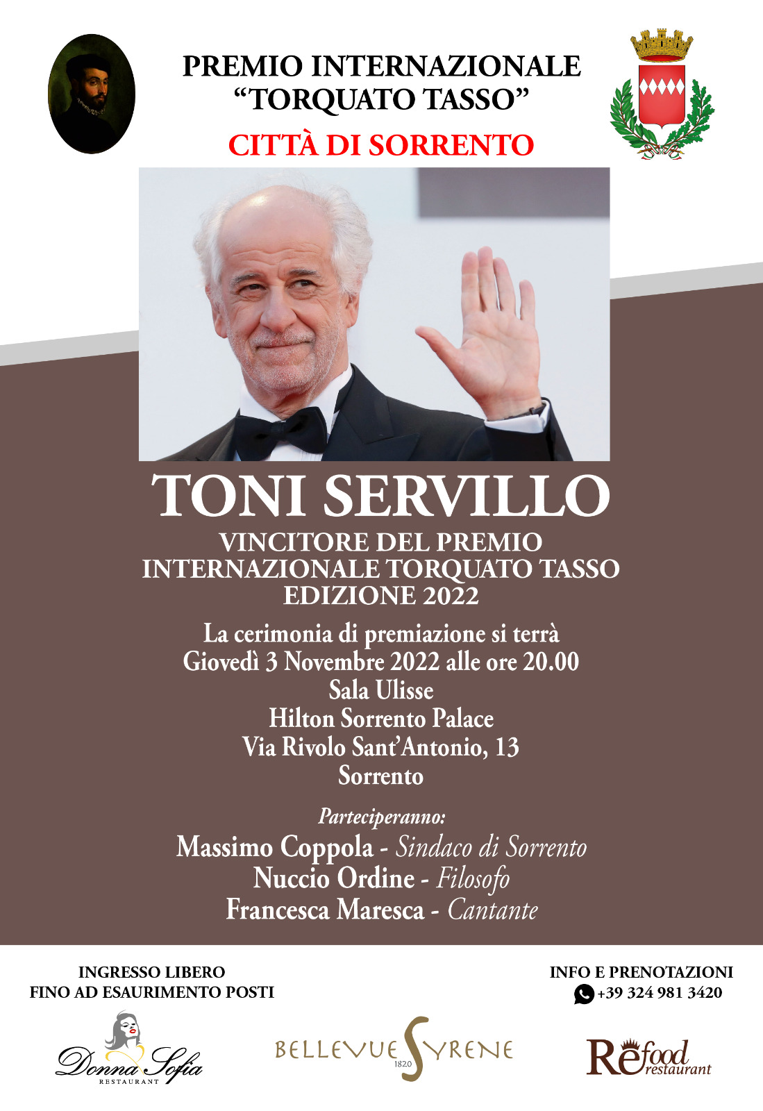 La locandina dell'evento