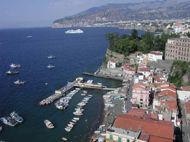 Uno scorcio di Marina Grande