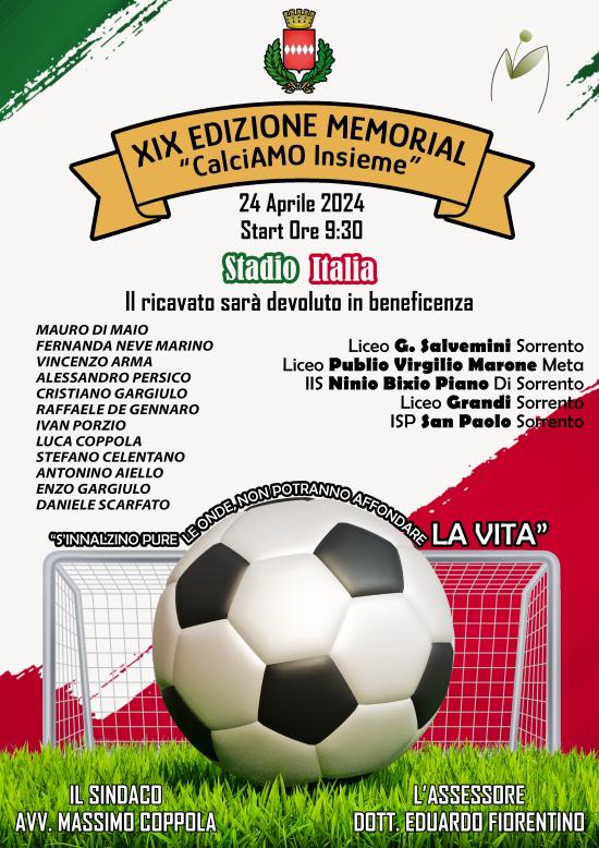 La locandina dell'evento