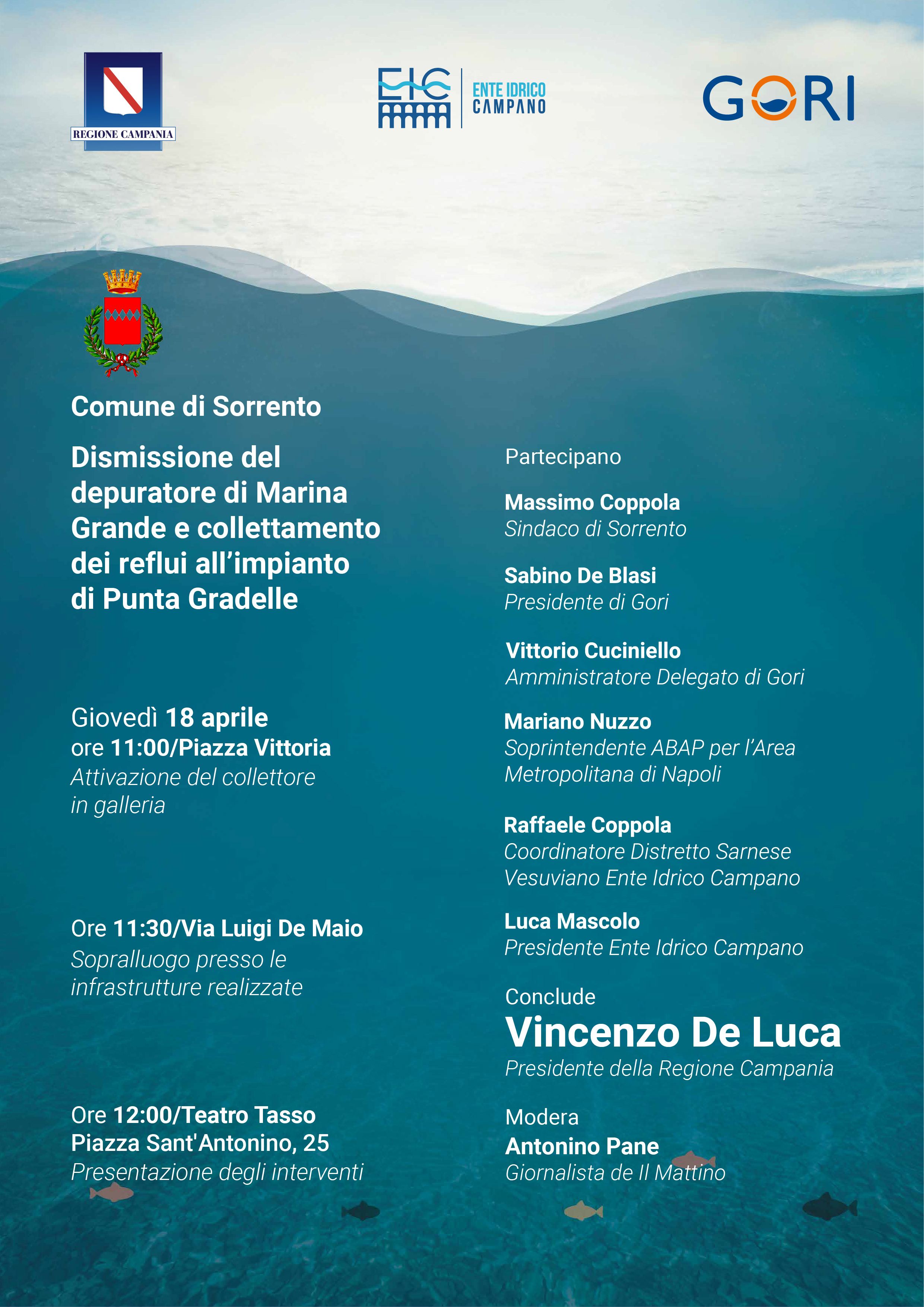 La locandina dell'evento