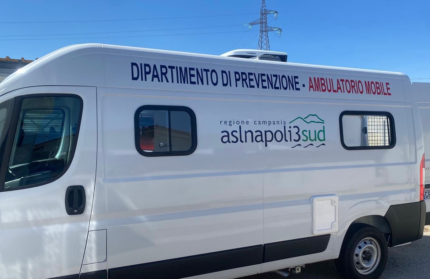 Il camper dell'Asl