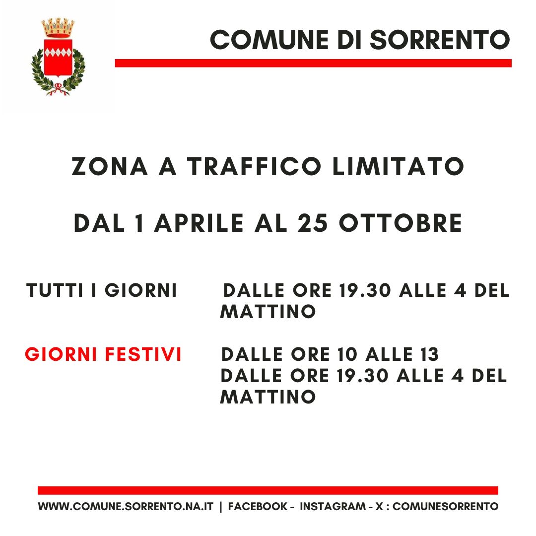 Gli orari della Ztl